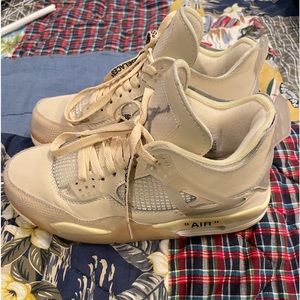 Off White Jordan 4 Sail
